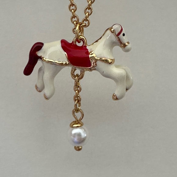 Kate spade Carousel 3D horse drop earrings - Picture 8 of 9